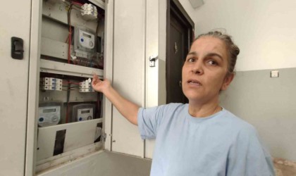 Kiracı kadına elektik saati zulmü