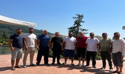 Kırkpınar başpehlivanları Hilal Tepede