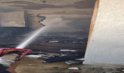 Konut yangını söndürüldü