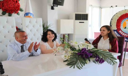 Mezitli Belediyesi nikah memurluğu yoğun ilgi görüyor
