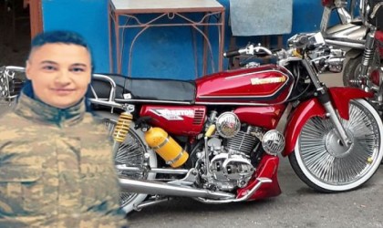 Motosiklet tutkunu genç kazada hayatını kaybetti