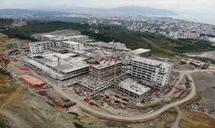 Ordu Şehir Hastanesi yükseliyor: İnşaatı yüzde 71e ulaştı