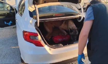 Otomobil bagajındaki ilk yardım çantasından uyuşturucu çıktı; 2 gözaltı