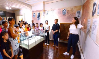 Roman çocuklar Kuvayi Milliye Müzesinde