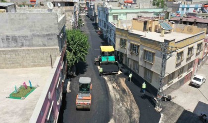 Şahinbeyde asfalt çalışmaları sürüyor