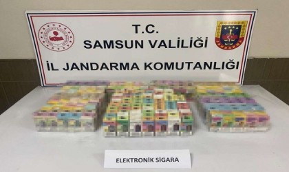 Samsunda 254 kaçak elektronik sigara ele geçirildi