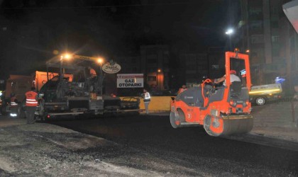 SBBden asfalt çalışması ve yeni futbol sahası