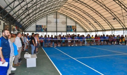 Şırnakta ANALİG tenis çeyrek final müsabakaları başladı