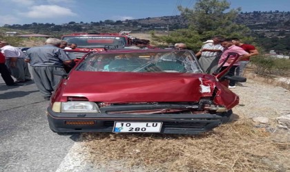 Tarsusta trafik kazasında 1 kişi yaralandı