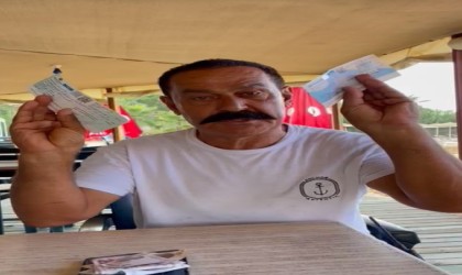 Tatilcinin bulduğu 1 milyon liralık çekin olduğu cüzdan sahibine teslim edildi