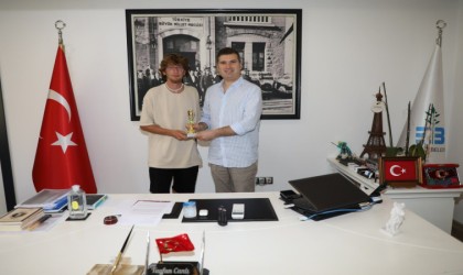 Tayfun Canlı, şampiyon ile buluştu