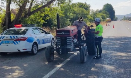 Traktör sürücülerine sıkı denetim