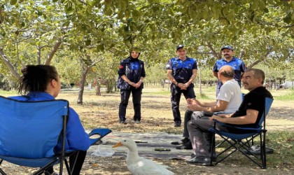 Vatandaşların huzuru ve güvenliği için devriye atıyorlar