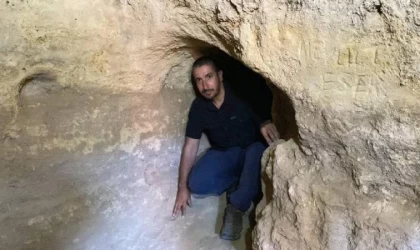 5 bin 500 yıllık yer altı kaya yerleşkesinde Bizans ve Roma dönemlerine ait izler bulundu