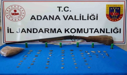 Adanada Roma dönemine ait 46 sikke ele geçirildi