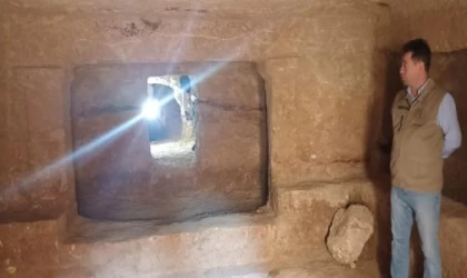 Adıyaman’da kaçak kazıda Roma dönemine ait mezar bulundu