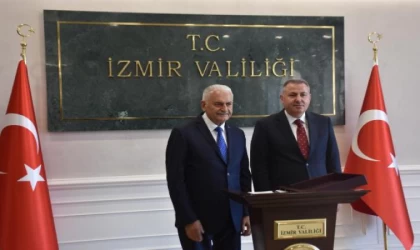 AK Parti’li Yıldırım, İzmir’de