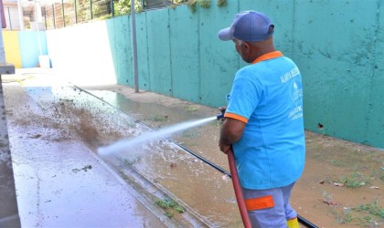 Alanya Belediyesinden okullara temizlik desteği