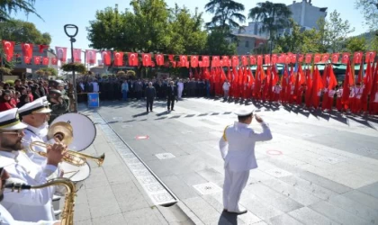 Atatürk’ün Trabzon’a gelişinin 99’uncu yıl dönümü törenle kutlandı