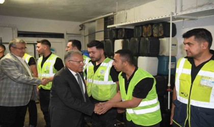 Başkan Büyükkılıçtan Teknik Ziyaret
