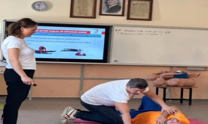 Bigadiçli öğretmenler yeni yıla ilkyardım eğitimiyle başladı