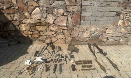 Bitliste terör operasyonu, çok sayıda mühimmat ele geçirildi