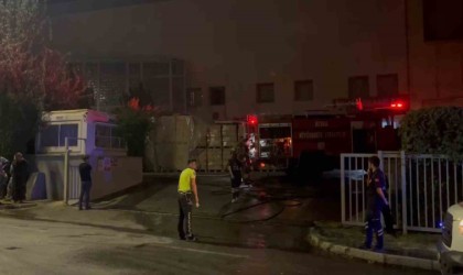 Bursada iplik fabrikasında korkutna yangın