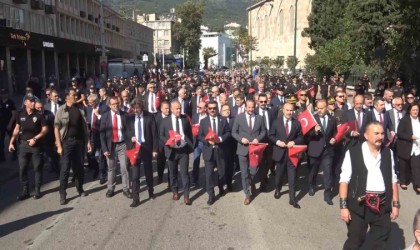 Bursanın kurtuluşunun 101. yılı coşkuyla kutlandı