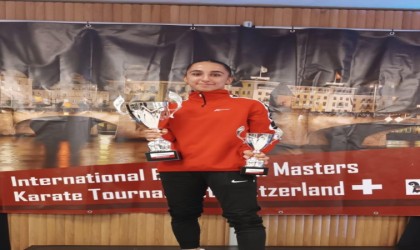Büyükşehir sporcusu uluslararası turnuvadan iki madalyayla döndü