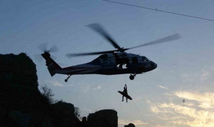 Çanakkalede nefes kesen tatbikat