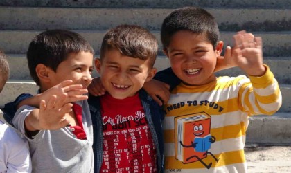 Depremin simgelerinden Ahmet Eren okuluna başladı