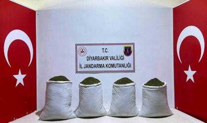 Diyarbakırda 117 kilo esrar ele geçirildi