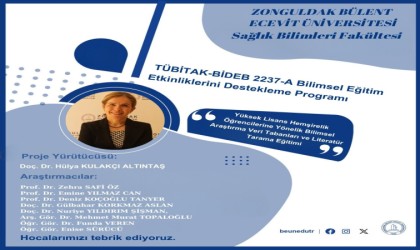 Doç. Dr. Altıntaşın Yürütücülüğünü Üstlendiği Projeye TÜBİTAKtan destek