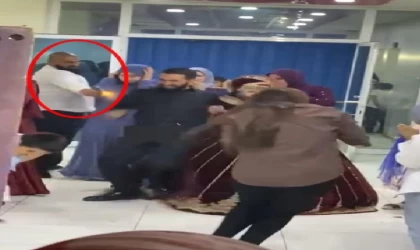 Düğün salonunda damada kurşun yağdırdı: 2 yaralı (2)