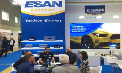 Dünyaya akü ihraç eden firma, ürünlerini bu fuarda tanıttı