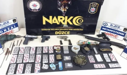 Düzce’de uyuşturucu operasyonu: 9 gözaltı