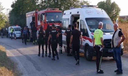 Edirnede trafik kazası: 1 yaralı