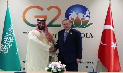 Erdoğan, Suudi Arabistan Veliaht Prensi Selman ile görüştü