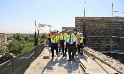 Genel Sekreter Çiftçi, Urfa Kapıdaki restorasyon çalışmalarını inceledi