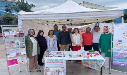 Halk sağlığı haftasını muayene ederek kutladılar