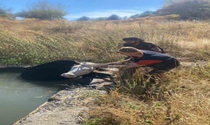 Havuza düşen ineğin yardımına orman işçileri koştu