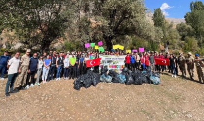 Her yıl on binlerce kişinin ziyaret ettiği gözelerde çevre temizliği