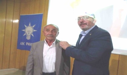 Hisarcık CHP İlçe Başkanı İsmail Kurt istifa ederek AK Partiye geçti