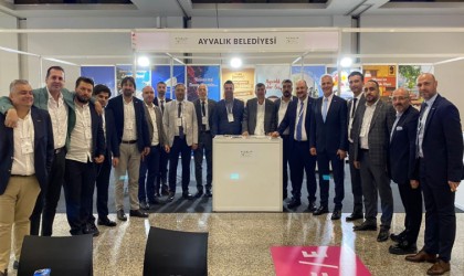 İstanbul Balkan Turizm Borsası Fuarında Ayvalık standına yoğun ilgi