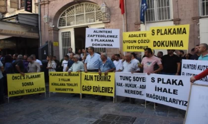 İzmir’de ’S’ plaka sahiplerinden ’atletli’ eylem