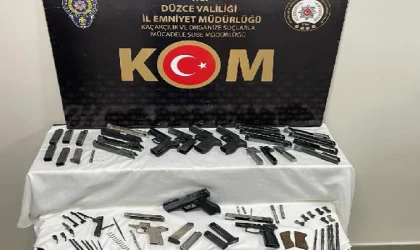 Kaçak silah imalathanesine baskın: 2 gözaltı