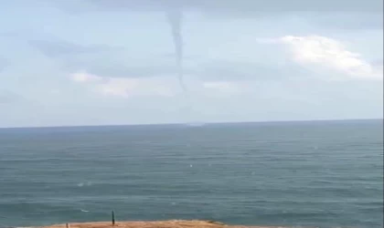 Kandıra’da denizde hortum çıktı