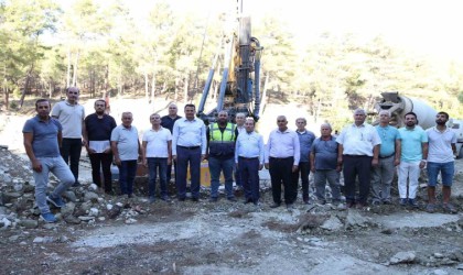 Kaşta Lengüme Köprüsünün temeli atıldı