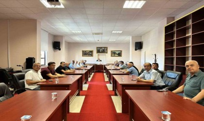 Kaymakam Karaloğlu, mahalle muhtarlarının sorunlarını dinledi