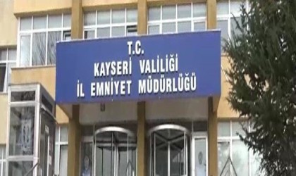 Kayseri Emniyet Müdürlüğünde acı olay